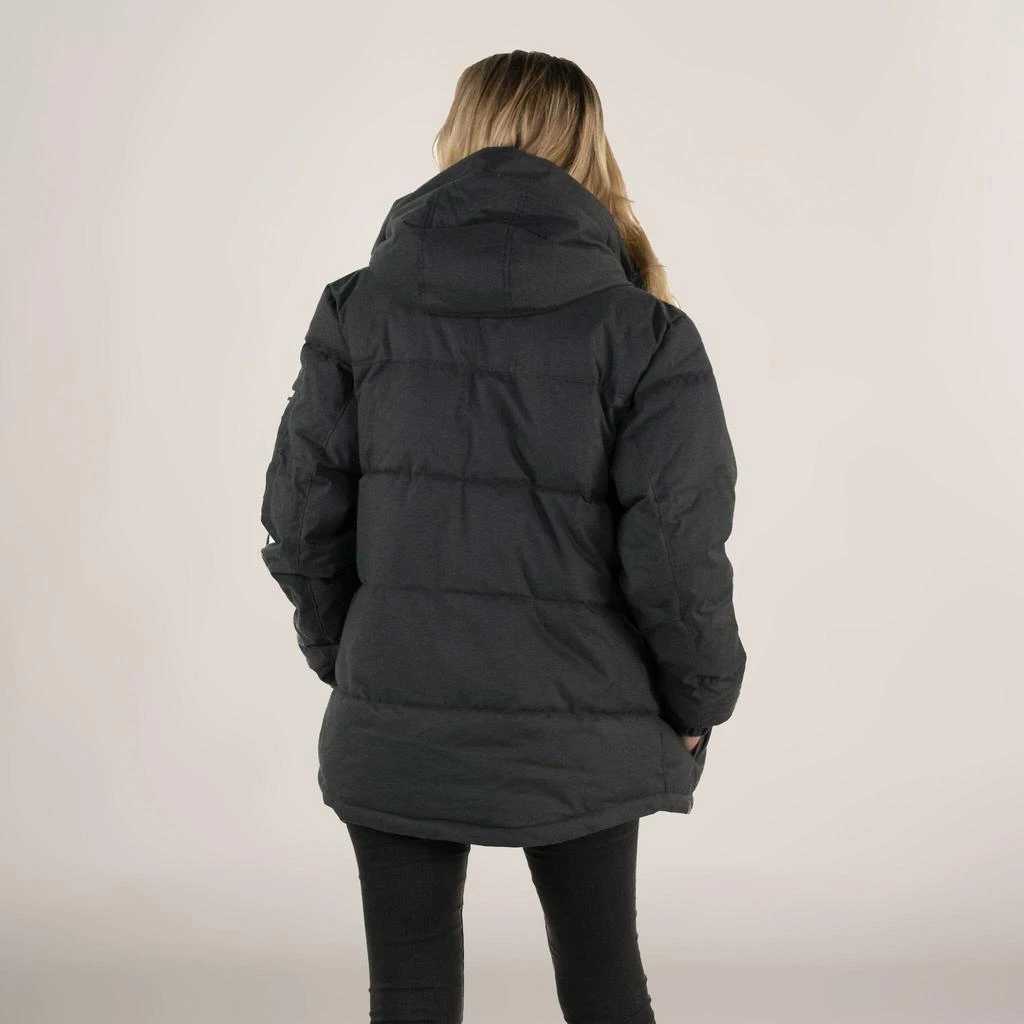 Women's Twill Block Puffer Oversized Jacket 商品