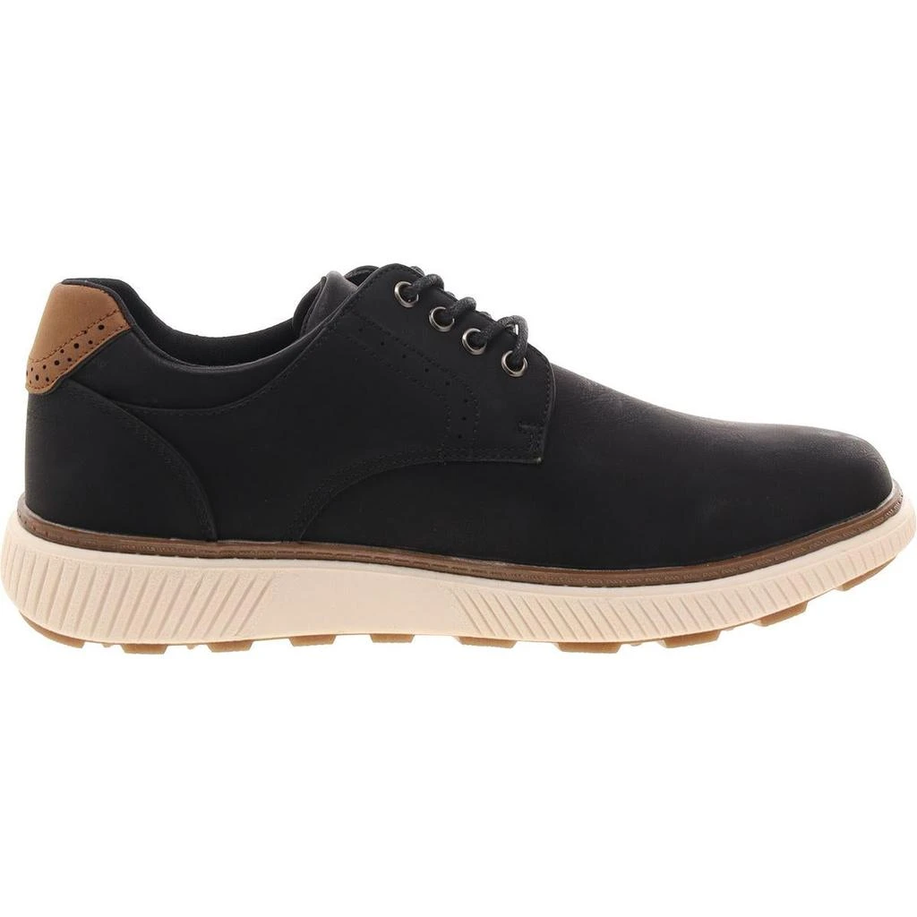 Anson Mens Faux Leather Lace-Up Oxfords 商品