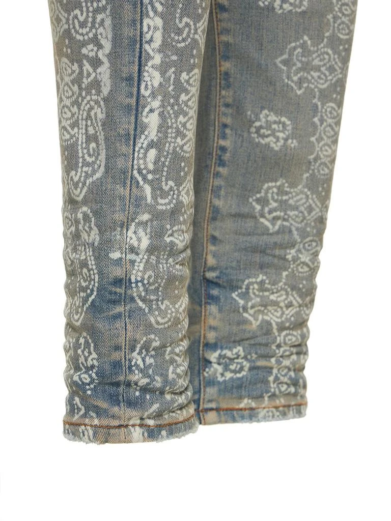 商品AMIRI|Bleached Bandana Stretch Denim Jeans,价格¥4939,第3张图片详细描述