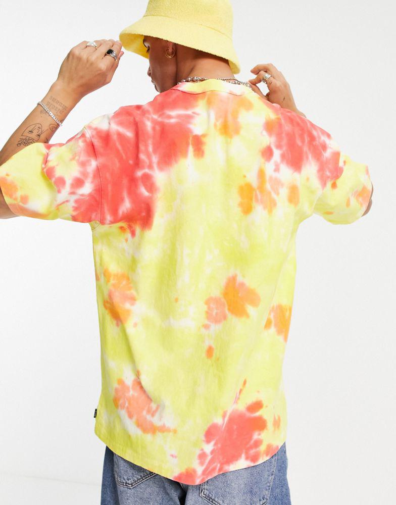 Nike Premium Essentials oversized heavyweight t-shirt in tie-dye orange商品第4张图片规格展示