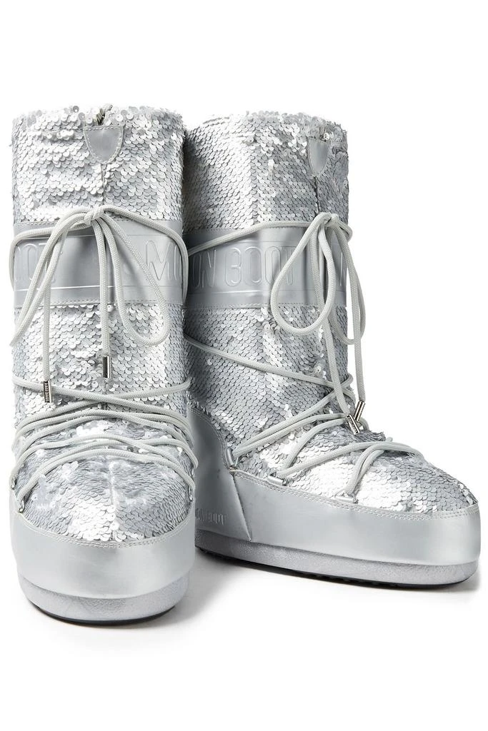 商品Moon Boot|Sequined shell snow boots,价格¥6678,第2张图片详细描述