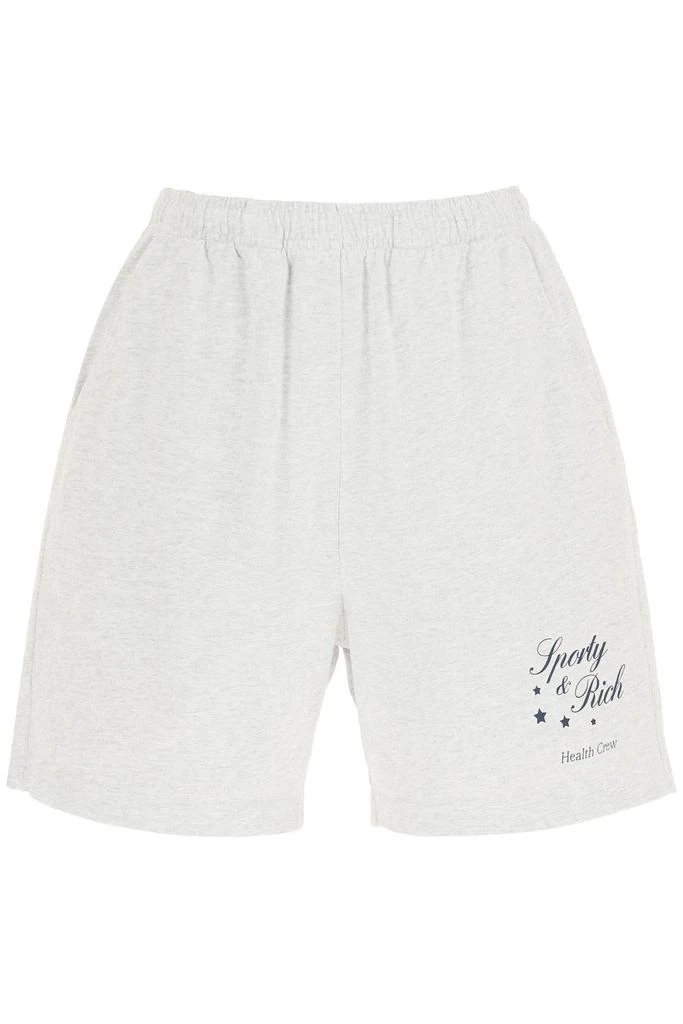 商品Sporty & Rich|'STARS HEALTH CREW' SPORTY SHORTS,价格¥443,第1张图片