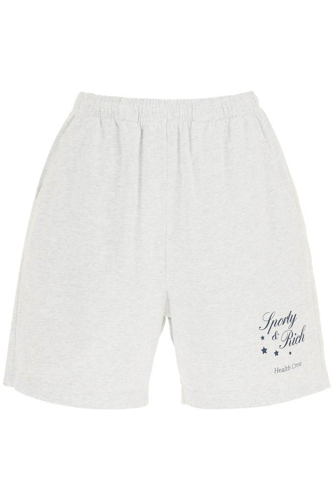 商品Sporty & Rich|'STARS HEALTH CREW' SPORTY SHORTS,价格¥382,第1张图片