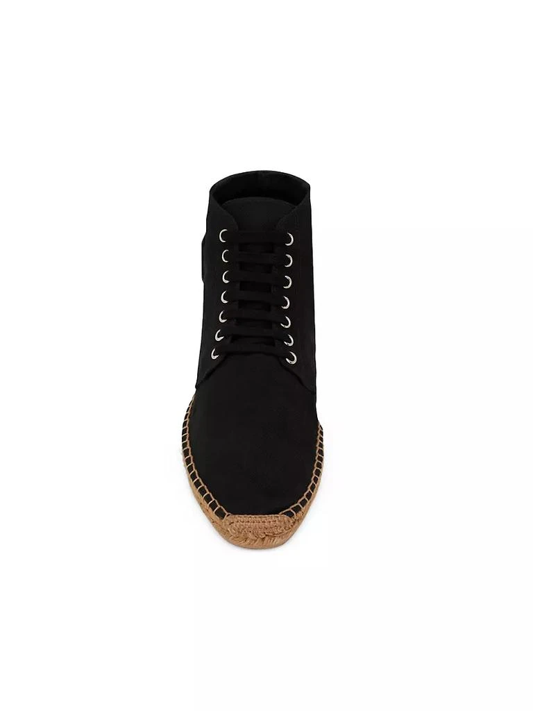 商品Yves Saint Laurent|Nettuno High-Top Espadrilles in Canvas,价格¥5948,第4张图片详细描述