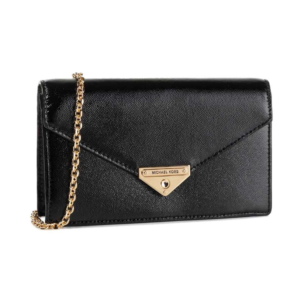 商品[国内直发] Michael Kors|Michael Kors 迈克高仕 女士黑色挎包 30H9GGHC2A-BLACK,价格¥1058,第1张图片