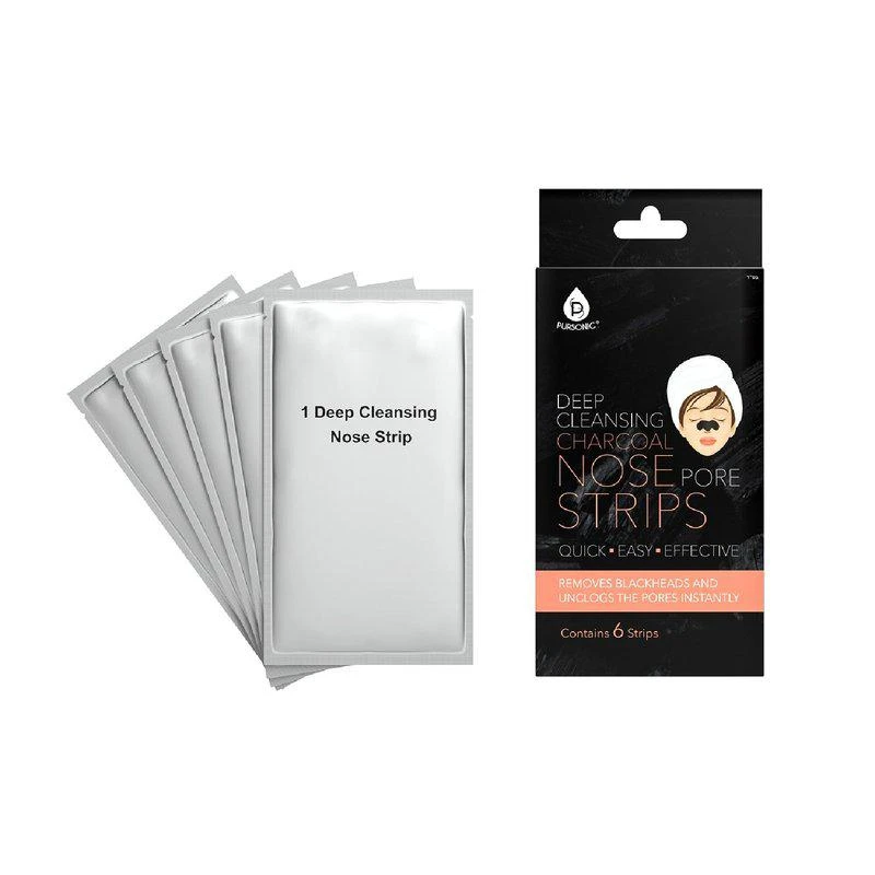 商品PURSONIC|6 Pack Deep Cleansing Charcoal Nose Pore Strip,价格¥121,第2张图片详细描述