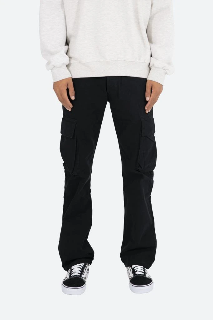 商品MNML|V193 Cargo Snap Baggy Denim - Black,价格¥299,第1张图片