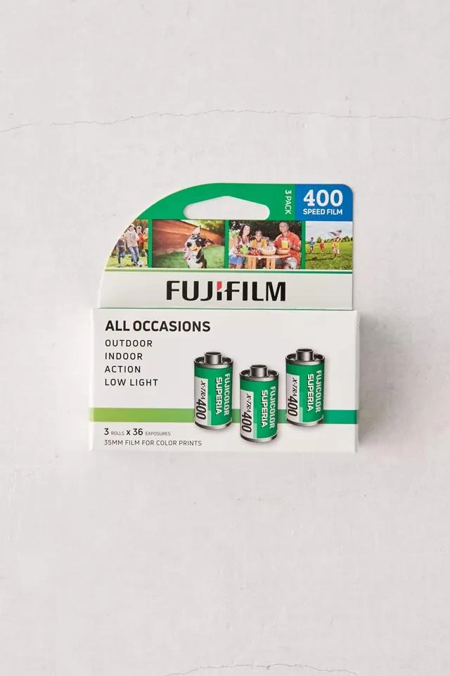 商品Fujifilm|富士 胶卷 35毫米 3卷装,价格¥250,第1张图片详细描述