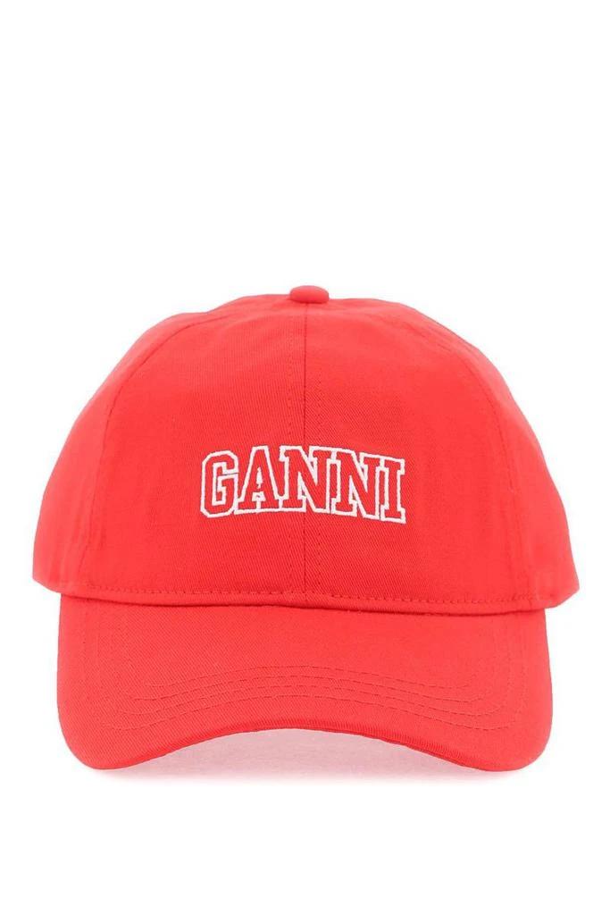 商品Ganni|Ganni logo baseball cap,价格¥622,第1张图片