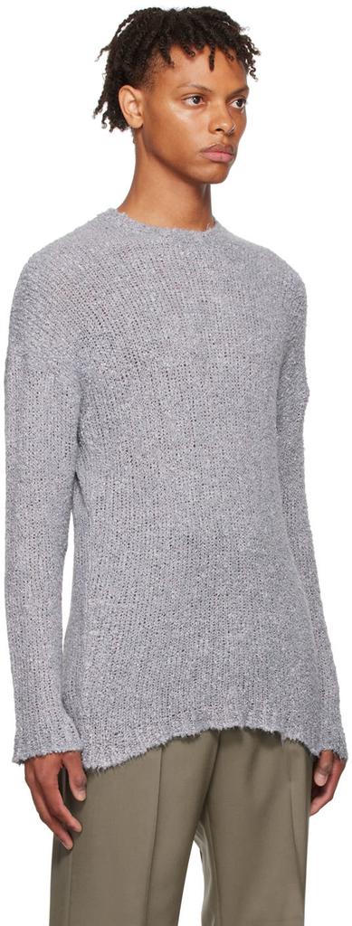 Gray Popover Sweater商品第2张图片规格展示