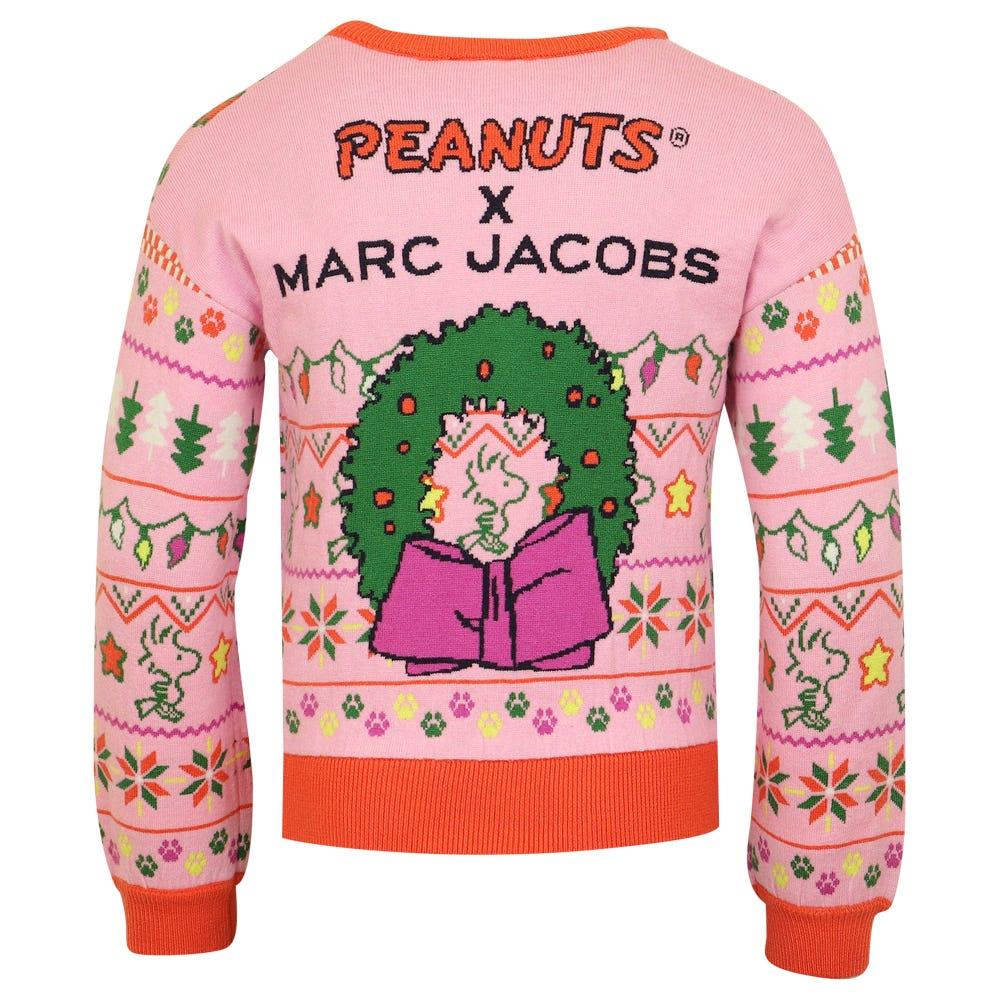 Pink Knitted Christmas Jumper商品第3张图片规格展示