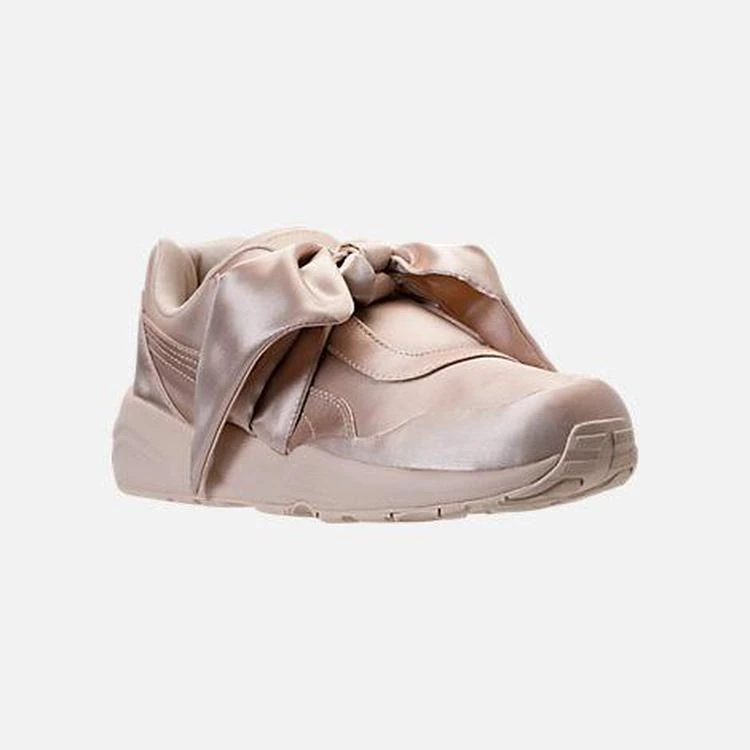 商品Puma|蕾哈娜鞋款-绸缎蝴蝶结,价格¥557,第1张图片