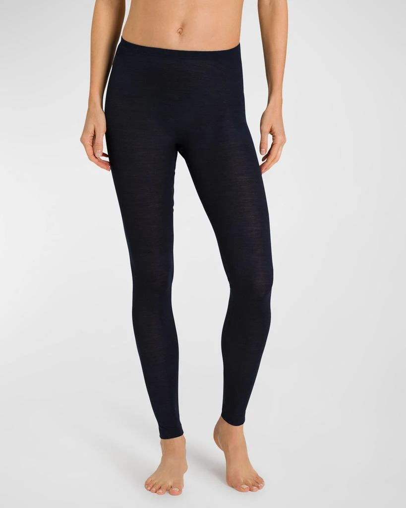 商品Hanro|Wool & Silk Blend Leggings,价格¥1331,第1张图片