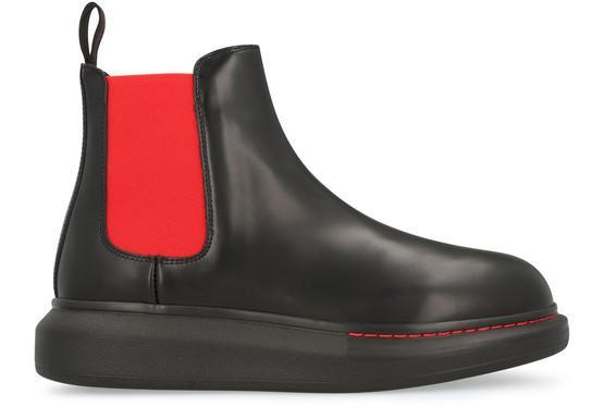 商品Alexander McQueen|厚底及踝靴,价格¥4756,第3张图片详细描述