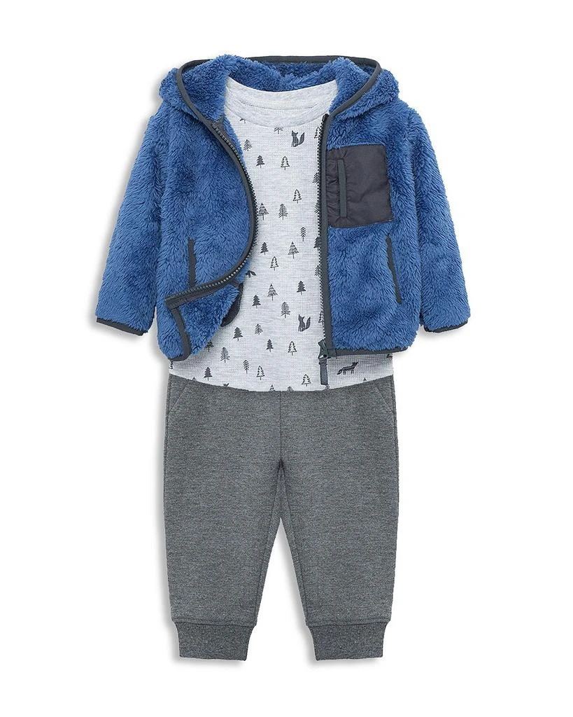 Boys' Faux Sherpa Jacket, Printed Top & Pants Set - Baby 商品