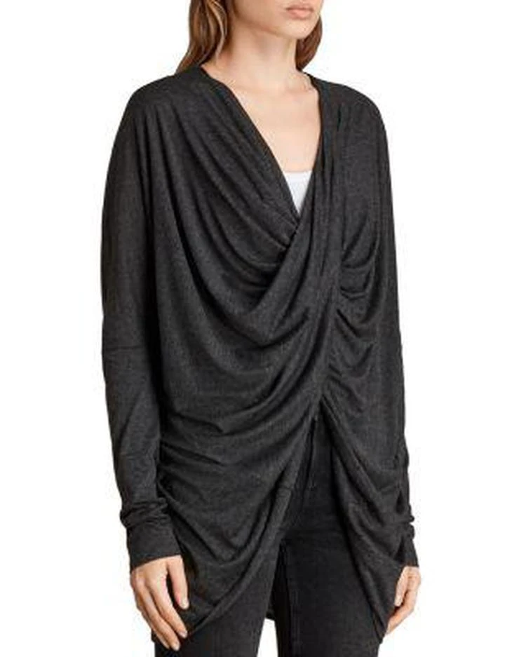 商品ALL SAINTS|Itat Jersey Shrug - 100% Exclusive,价格¥624,第3张图片详细描述