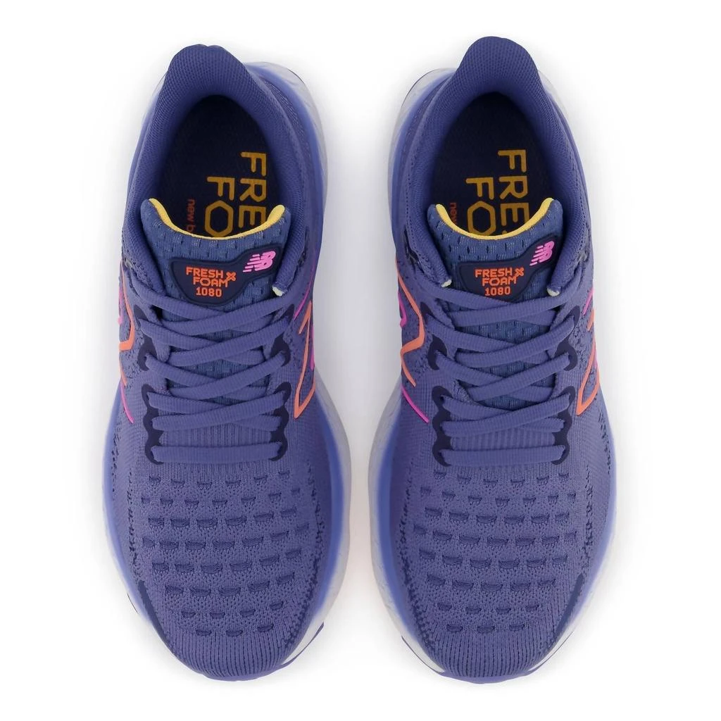 商品New Balance|Women's Fresh Foam X 1080V12 Shoes - Wide Width In Purple/pink/orange,价格¥1025,第2张图片详细描述