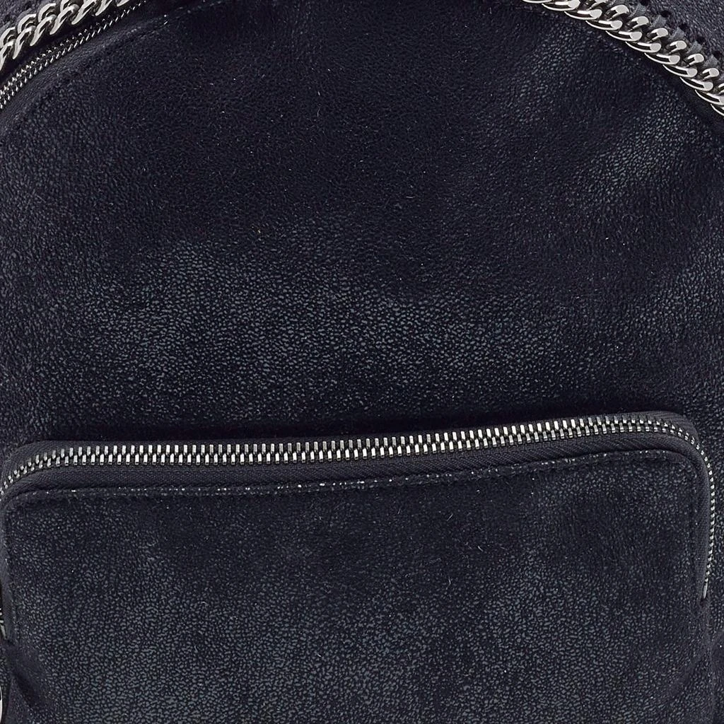 商品[二手商品] Stella McCartney|Stella McCartney Black Quilted Faux Leather Mini Falabella Backpack,价格¥3059,第5张图片详细描述