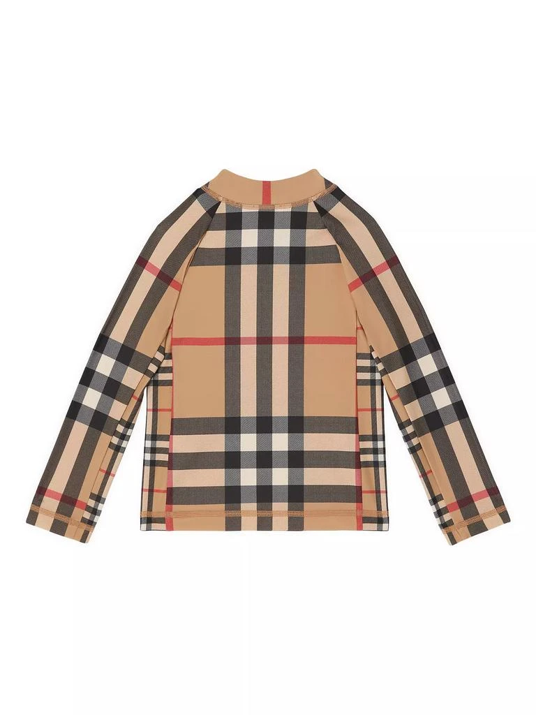 商品Burberry|Little Kid's &amp; Kid's Fisher Archive Check Sweatshirt,价格¥1013,第3张图片详细描述