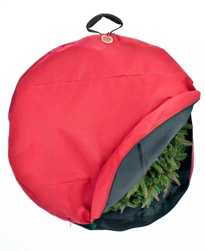 商品Santa's Bag|36" Hanging Christmas Wreath Storage Container,价格¥309,第1张图片