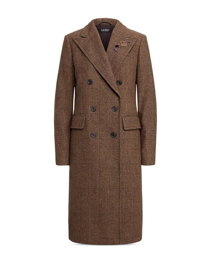 Double Breasted Wool Blend Coat商品第6张图片规格展示