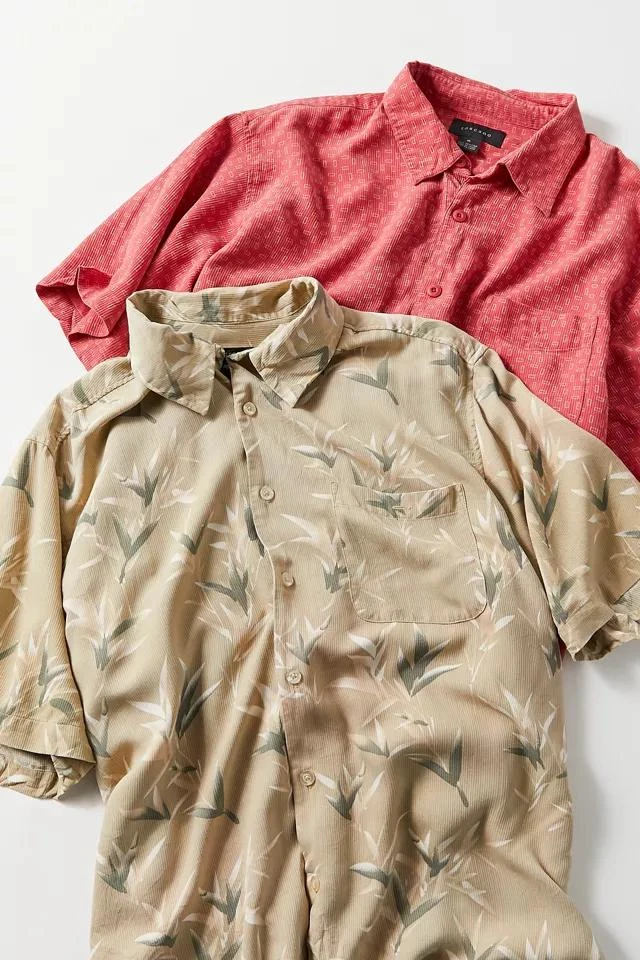 商品Urban Renewal|Urban Renewal Vintage Oversized Printed Silky Shirt,价格¥366,第2张图片详细描述