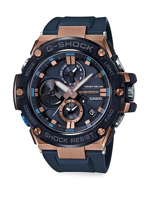 商品G-Shock|Stainless Steel Analog Resin Strap Watch,价格¥3144,第1张图片