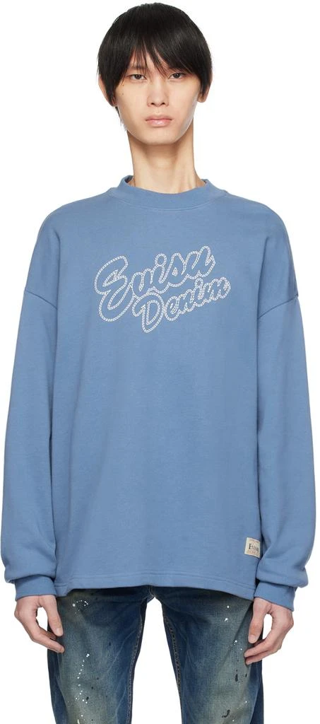 商品Evisu|Blue Print Sweatshirt,价格¥664,第1张图片