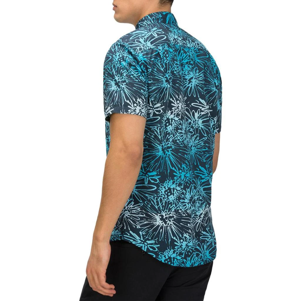 商品Hurley|Hurley Mens Sweet Left Printed Collared Button-Down Shirt,价格¥193,第2张图片详细描述