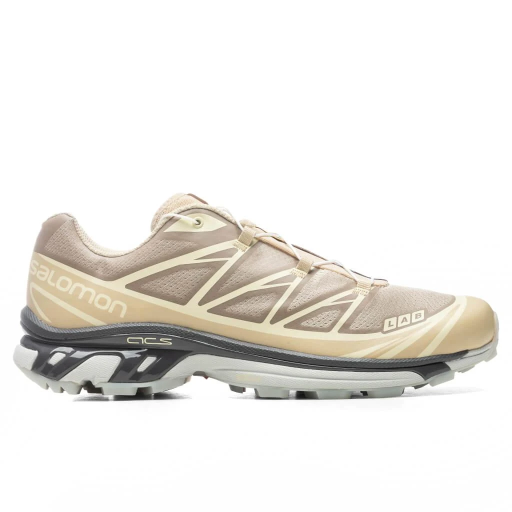商品Salomon|Salomon XT-6 CLEAR - Safari/Magnet/Vanila,价格¥1436,第1张图片