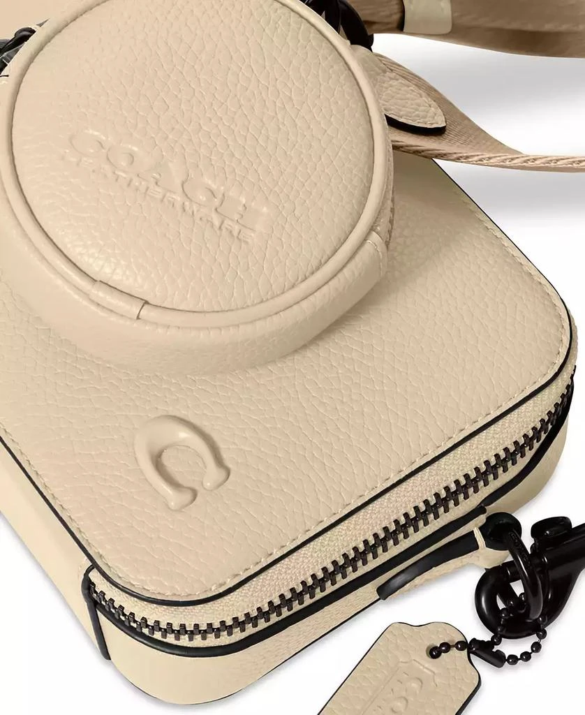 商品Coach|Leather Charter Slim Crossbody with Adjustable Web Strap,价格¥1695,第2张图片详细描述