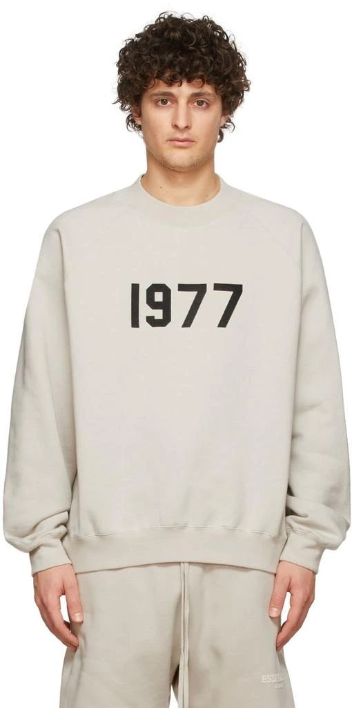 Fear of God ESSENTIALS Beige '1977' Sweatshirt 1