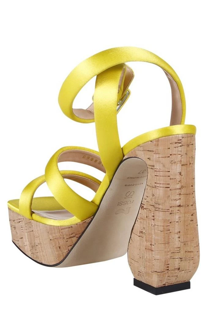 商品Si Rossi|Si Rossi Block-Heel Strap Sandals,价格¥2921,第3张图片详细描述