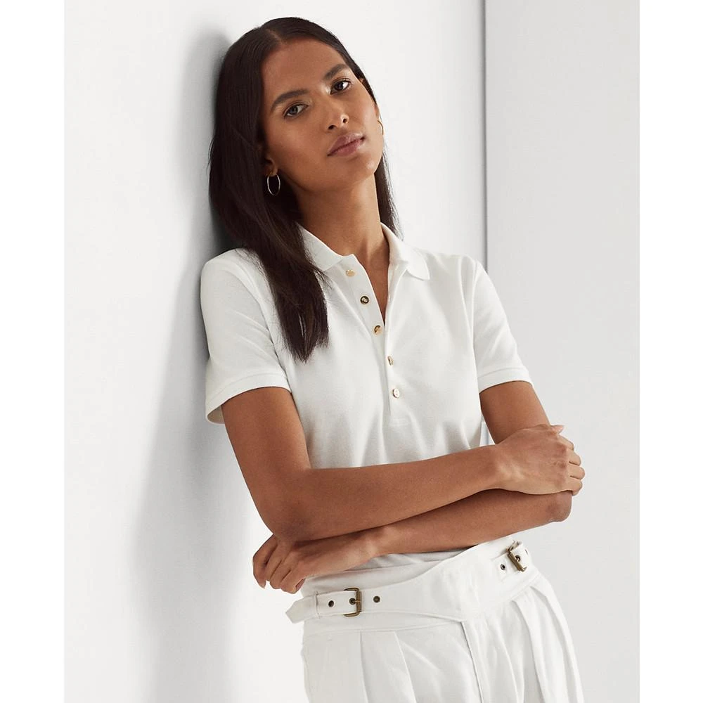 商品Ralph Lauren|Piqué Polo Shirt,价格¥512,第1张图片