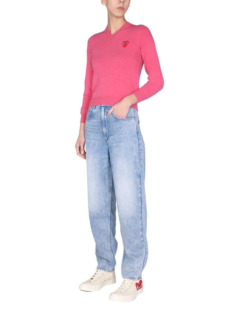 Comme des Garçons Play Jersey With Logo Patch商品第3张图片规格展示