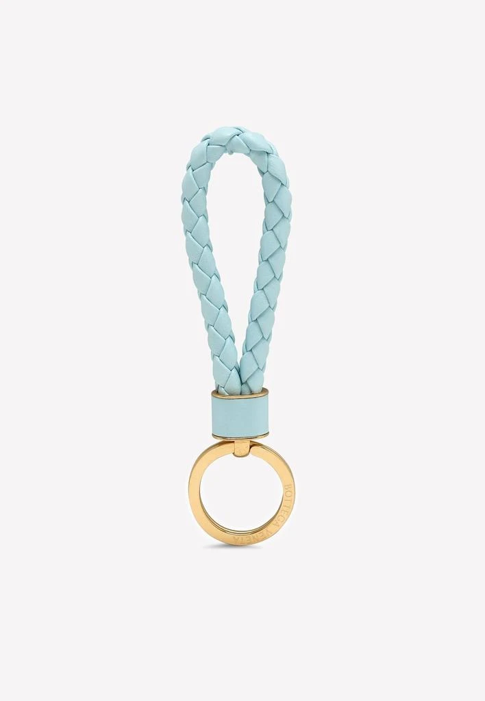 商品Bottega Veneta|Intrecciato Leather Keyring,价格¥3480,第1张图片