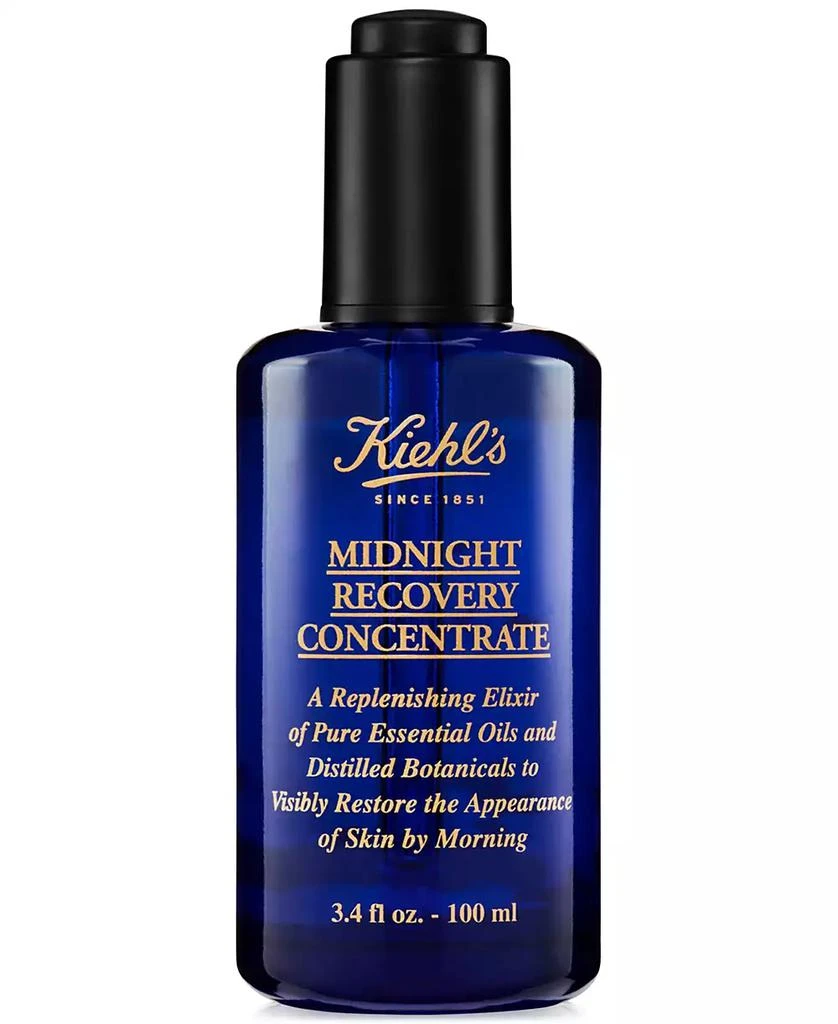 商品Kiehl's|Midnight Recovery Concentrate Moisturizing Face Oil, 1-oz.,价格¥427,第1张图片