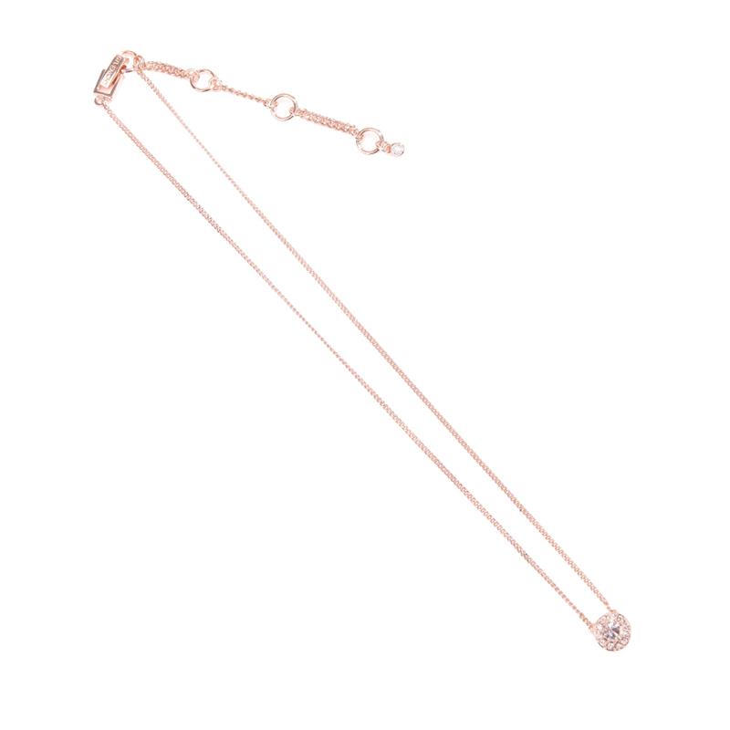 Givenchy 纪梵希女士碎钻耳钉项链套装锁骨链 60404214-9DH-玫瑰金-均码商品第4张图片规格展示