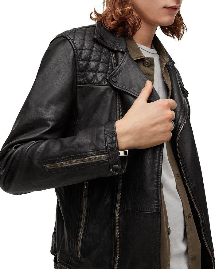 商品ALL SAINTS|Conroy Leather Biker Jacket,价格¥4509,第5张图片详细描述