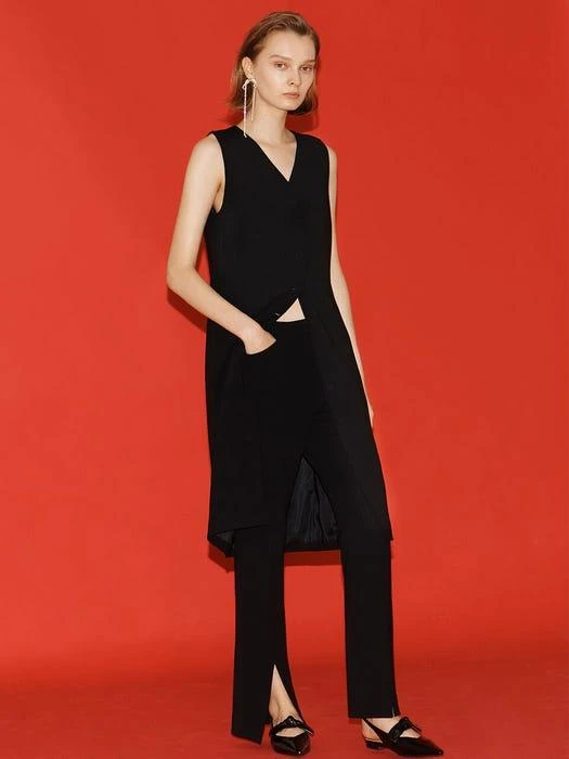 [Drama Signature] Button-Down Vest Dress 商品