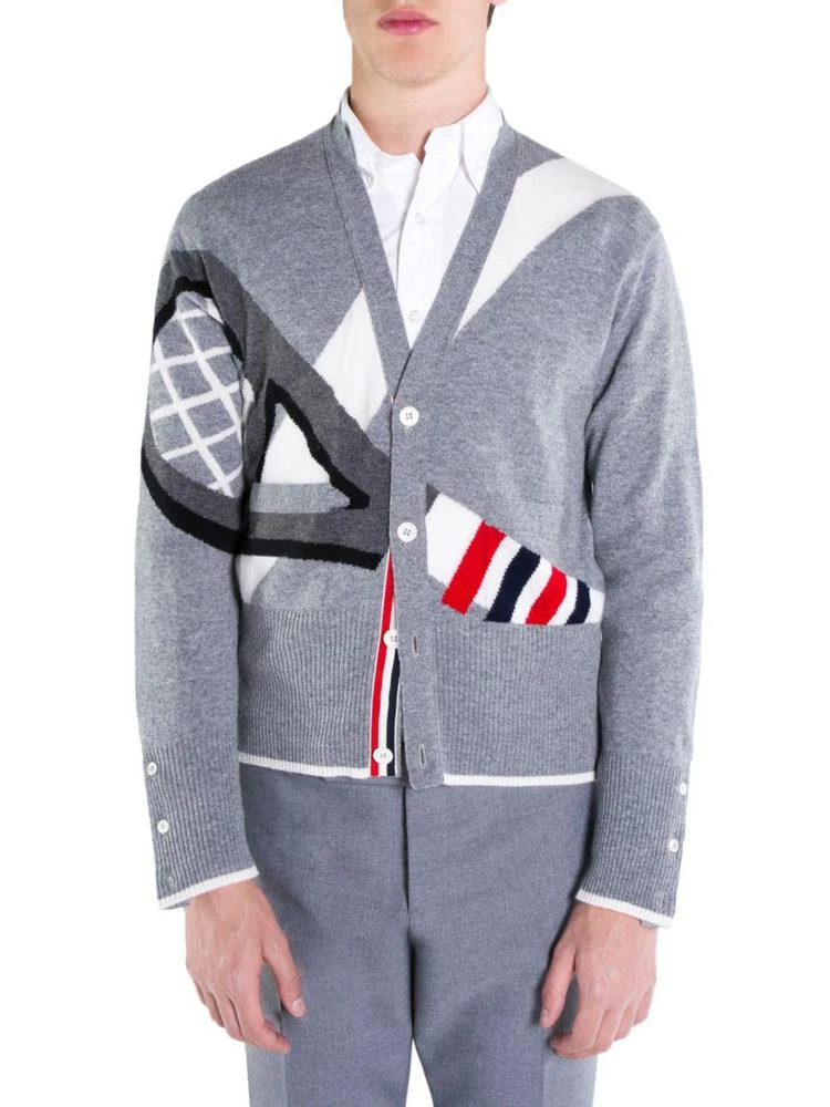 商品Thom Browne|Classic 羊绒开衫,价格¥6374,第1张图片