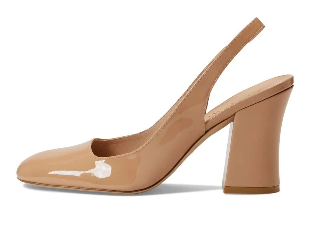 商品Stuart Weitzman|Curveblock 85 Slingback Pump,价格¥1686-¥3372,第4张图片详细描述