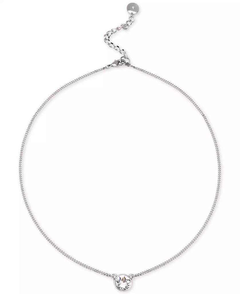 Givenchy Crystal Pendant Necklace, 16