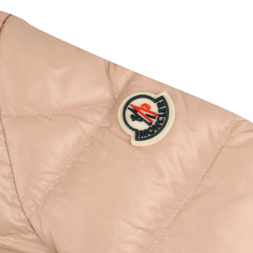 商品Moncler|Pale Pink Salzman Hooded Jacket,价格¥5638,第2张图片详细描述