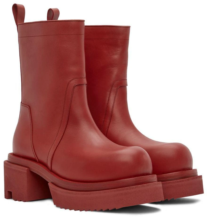 商品Rick Owens|Red Platform Bogun Boots,价格¥7270,第4张图片详细描述