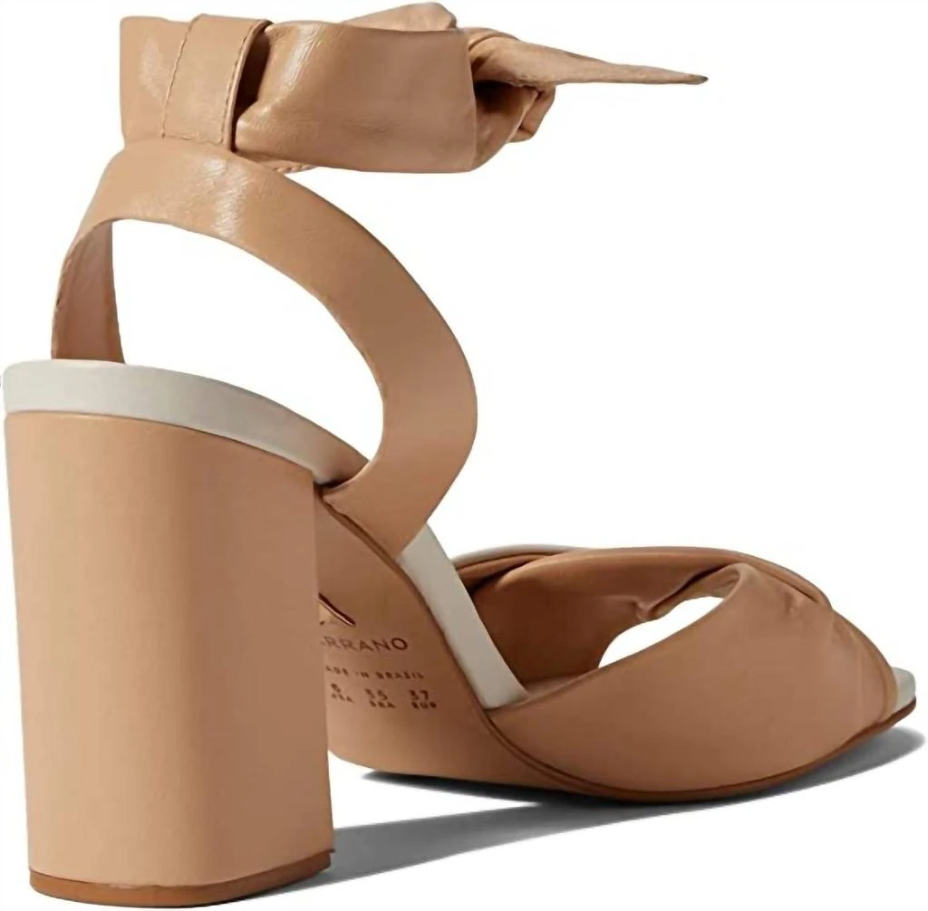 商品Carrano|Kamila Heel Sandal in Cream/Nude,价格¥794,第3张图片详细描述