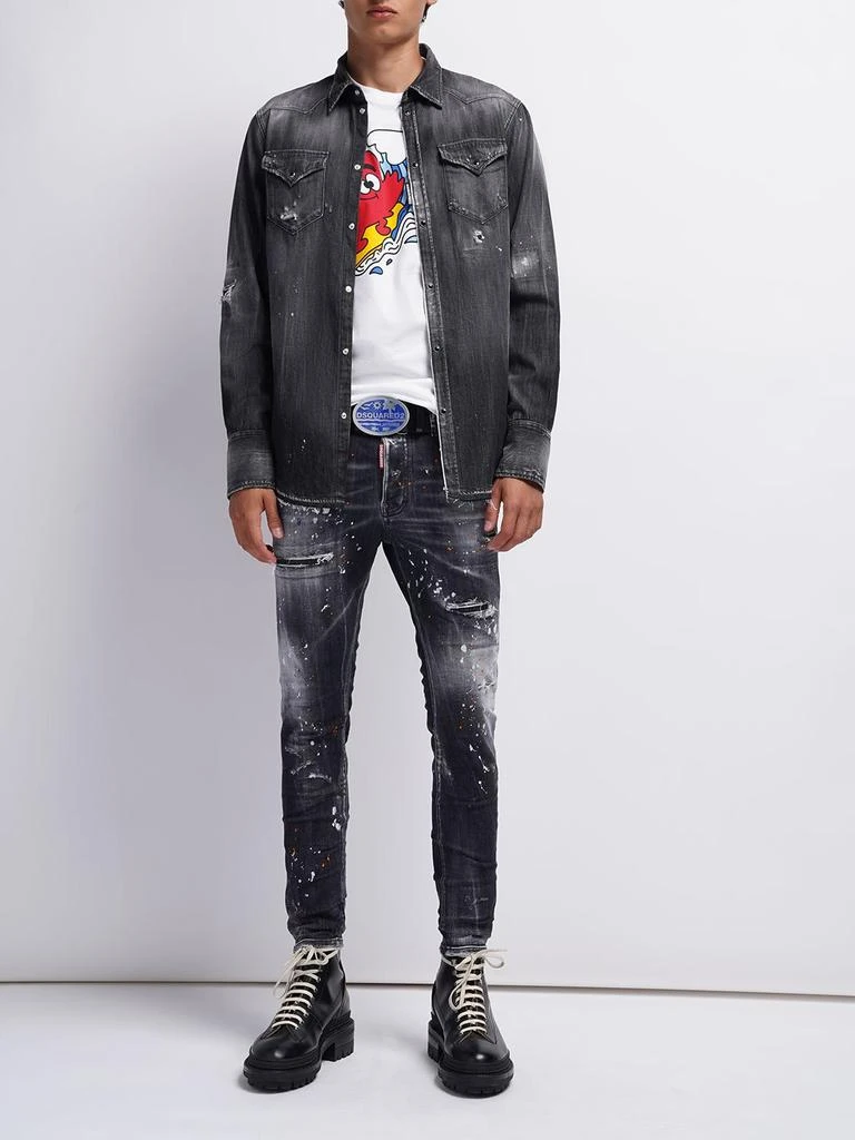 商品DSQUARED2|Classic Western Denim Shirt,价格¥3505,第1张图片详细描述