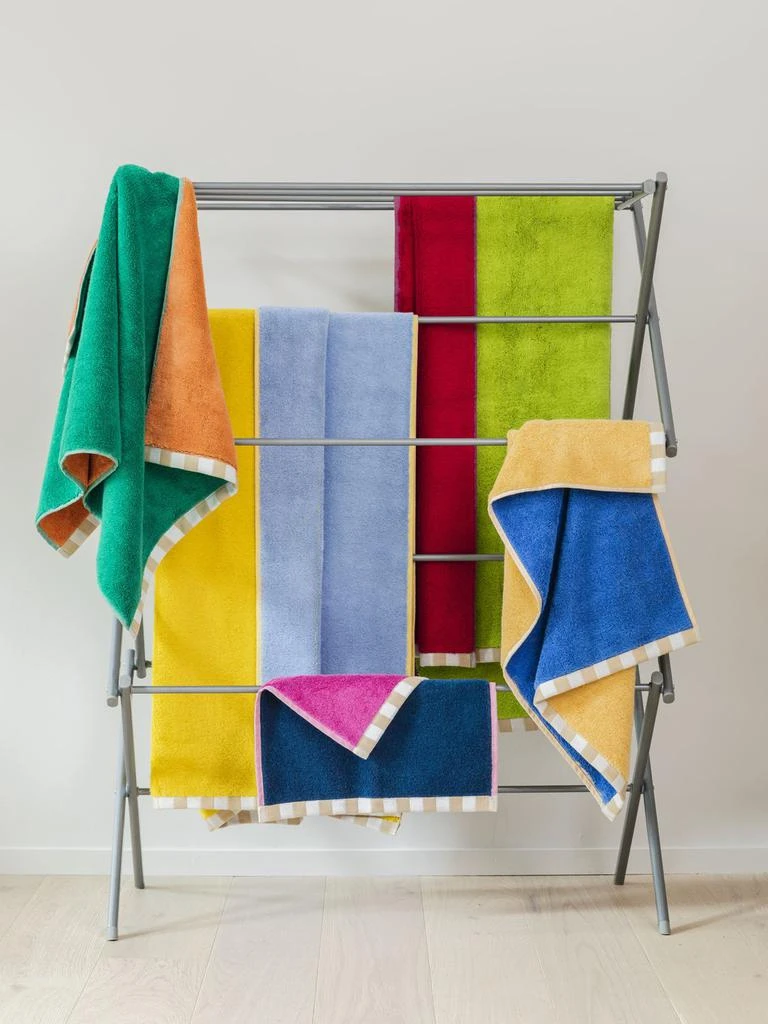 商品DUSEN DUSEN|Yellow Cornflower Cotton Bath Towel,价格¥447,第1张图片详细描述