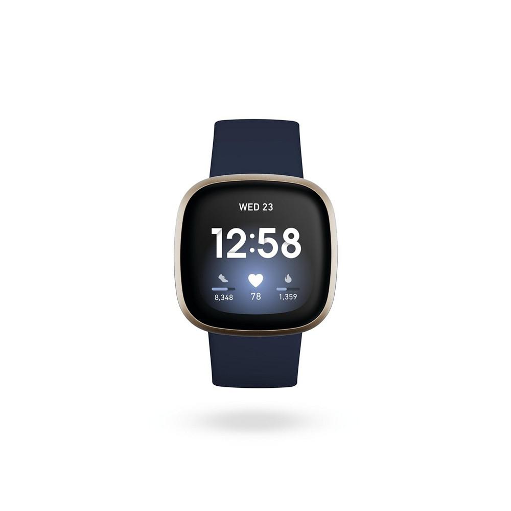 Versa 3 Midnight Blue Strap Smart Watch 39mm商品第2张图片规格展示