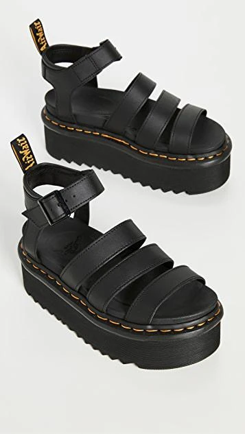 商品Dr. Martens 马汀博士|Blaire Quad 凉鞋,价格¥627,第4张图片详细描述